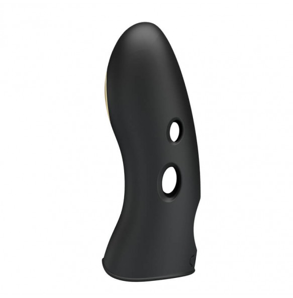 PRETTY LOVE - MARICO Electric Shock Finger Vibrator (Chargeable - Black)